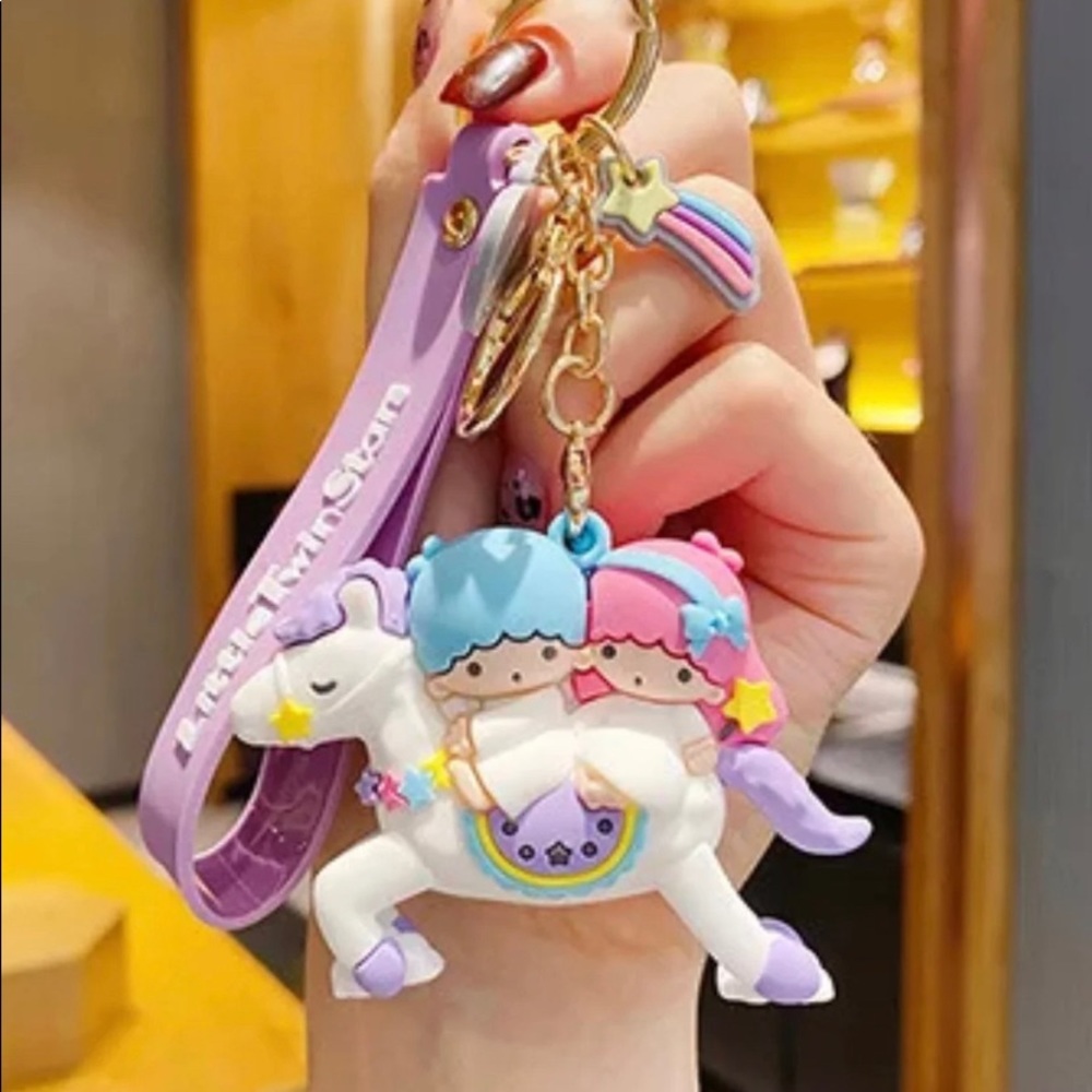 Little twin stars keychain